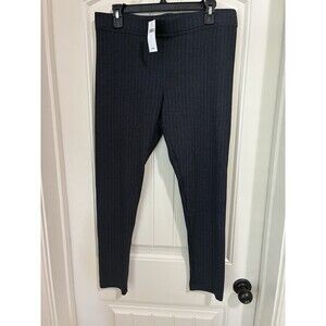 Gap Womens  Large Gray Herringbone Leggings Pants NWT
